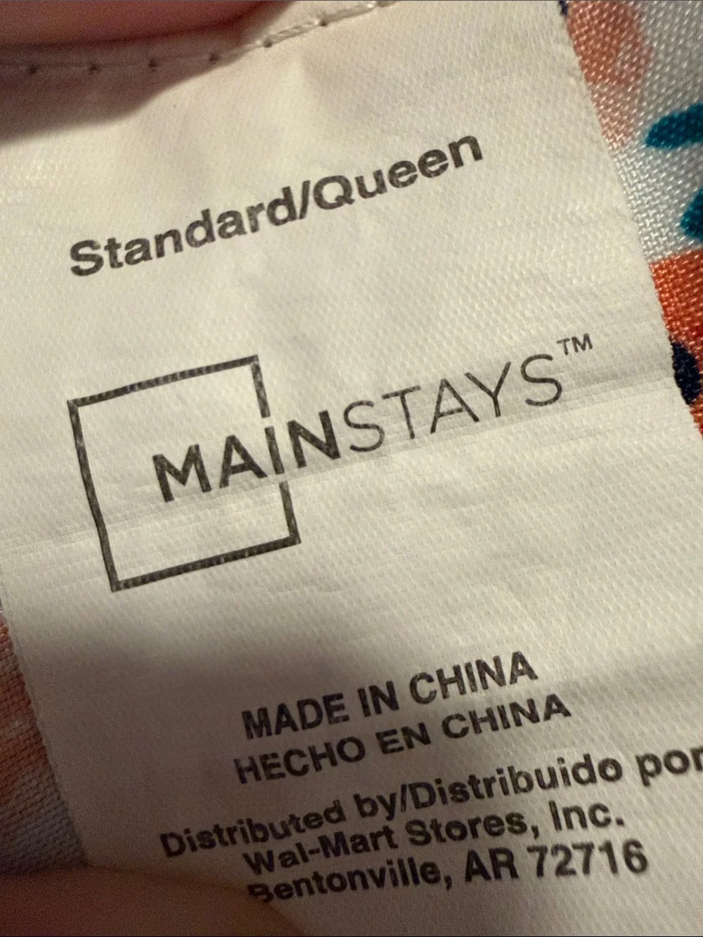 Mainstays Floral QUEEN Sheet Set